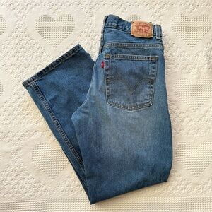 Levis 569 Jeans Womens 18R 29x29 Blue Loose Straight Y2K Skater Grunge Med Wash